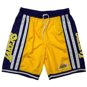 Los Angeles Lakers Basketball Shorts NBA Men’s XL